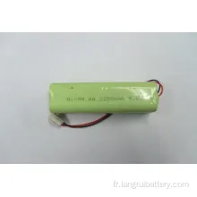 Rechargeable NIMH AA 9.6V 2200mAh Batteries mondiales